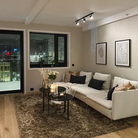 Ny Og Stilfull Leilighet Pa Vervet Appartement Tromsø